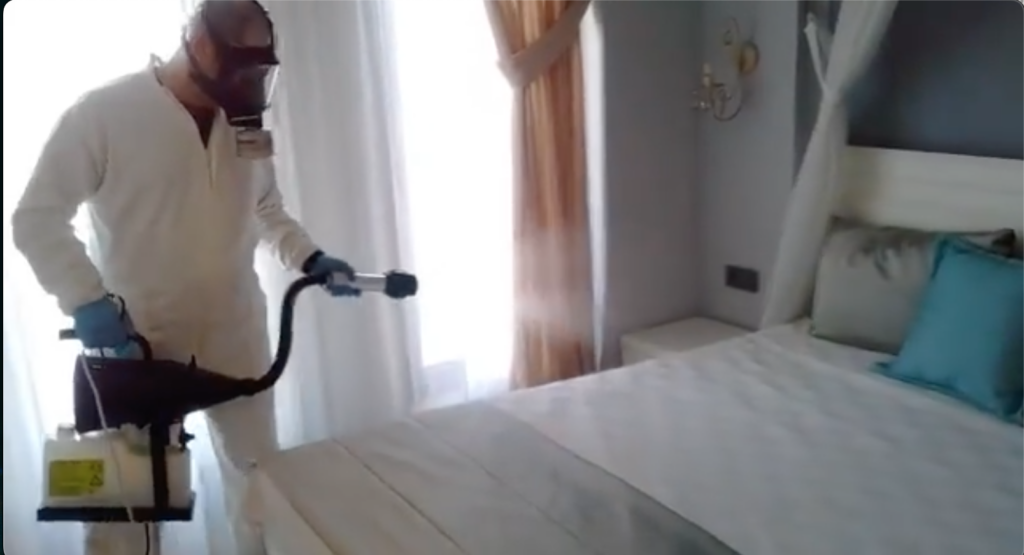 korona virüs ilaçlama